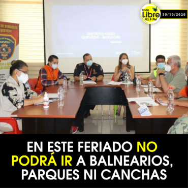 EN ESTE FERIADO NO SE PODRÁ IR A BALNEARIOS, PARQUES NI CANCHAS