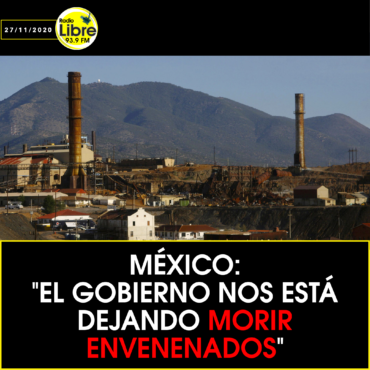 MÉXICO: «EL GOBIERNO NOS ESTÁ DEJANDO MORIR ENVENENADOS»