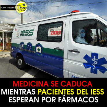 MEDICINA SE CADUCA MIENTRAS PACIENTES DEL IESS ESPERAN POR FÁRMACOS