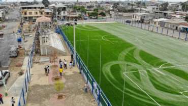 URDANETA: ESTADIO DE CATARAMA ESTÁ A PUNTO DE SER ENTREGADO A LA COMUNIDAD