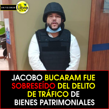 JACOBO BUCARAM FUE SOBRESEÍDO DEL DELITO DE TRÁFICO DE BIENES PATRIMONIALES