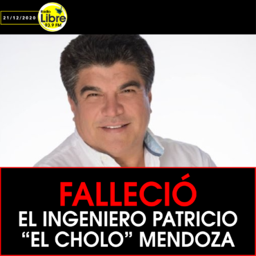 FALLECIÓ EL INGENIERO PATRICIO «EL CHOLO» MENDOZA