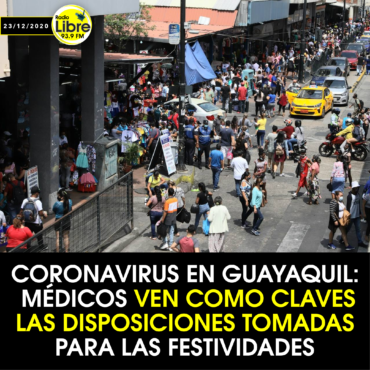 MÉDICOS VEN COMO CLAVES LAS DISPOSICIONES TOMADAS PARA LAS FESTIVIDADES