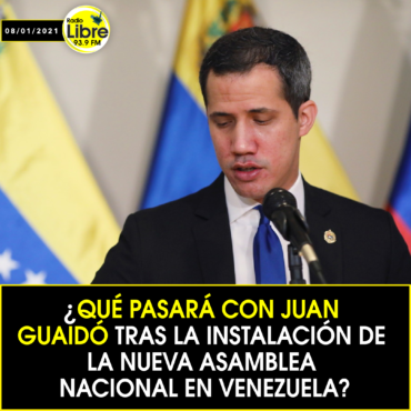¿QUE PASARÁ CON JUAN GUAIDÓ TRAS INSTALACIÓN DE LA NUEVA ASAMBLEA NACIONAL EN VENEZUELA?