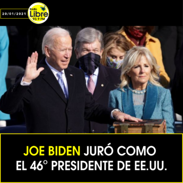 JOE BIDEN JURÓ COMO EL 46 PRESIDENTE DE EE.UU.