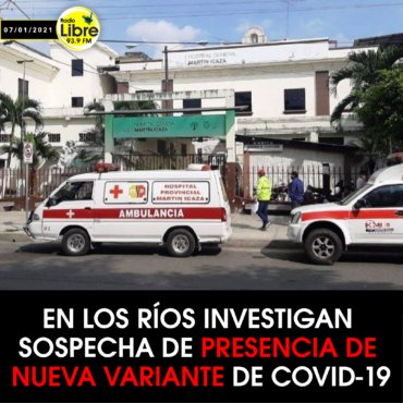 EN LOS RÍOS INVESTIGAN SOSPECHA DE PRESENCIA DE NUEVA VARIANTE DE COVID-19