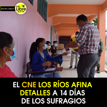 EL CNE LOS RÍOS AFINA DETALLES A 14 DÍAS DE LOS SUFRAGIOS