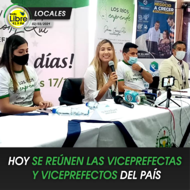 HOY SE REÚNEN LAS VICEPREFECTAS Y VICEPREFECTOS DEL PAÍS