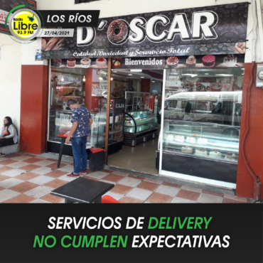 SERVICIOS DE DELIVERY NO CUMPLEN EXPECTATIVAS