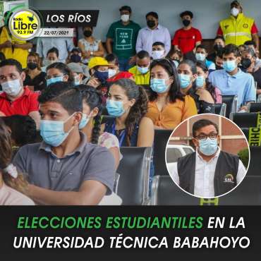 ELECCIONES ESTUDIANTILES EN LA UNIVERSIDAD TÉCNICAS BABAHOYO