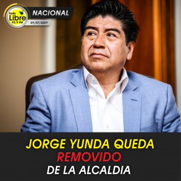 JORGE YUNDA QUEDA REMOVIDO DE LA ALCALDÍA