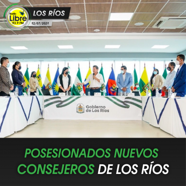 POSESIONADOS NUEVOS CONSEJEROS DE LOS RÍOS