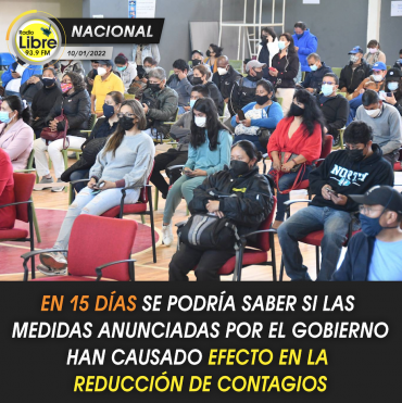 EN 15 DÍAS SE PODRÍA SABER SI LAS MEDIDAS ANUNCIADAS POR EL GOBIERNO FUNCIONAN