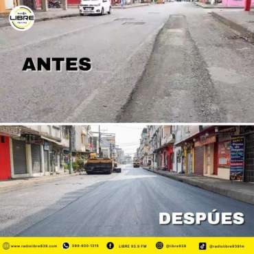 CULMINACIÓN DE LOS TRABAJOS DE REBACHEO